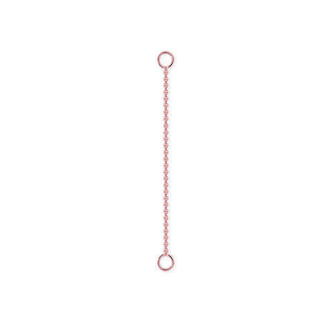 Single Cartilage Facetted Ball Chain