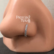 Eternity CZ Nose Ring