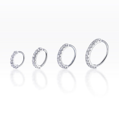Eternity CZ Nose Ring