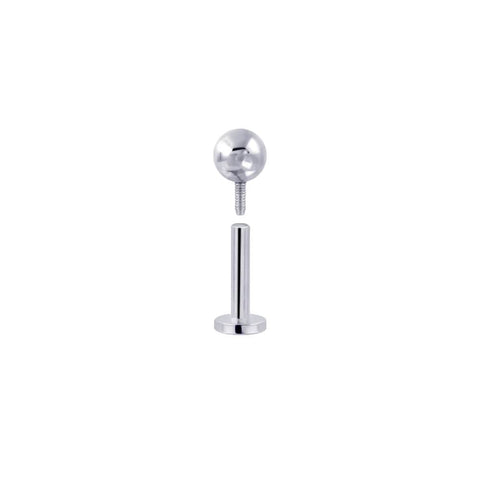 Double Crown Curve Screw Flat Back